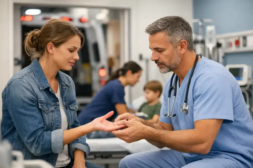 Quand consulter pour urgence mineure ?