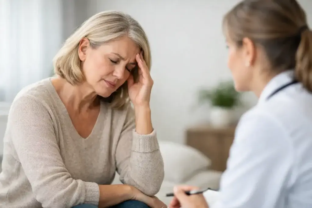 Symptômes ménopause : quand consulter ?