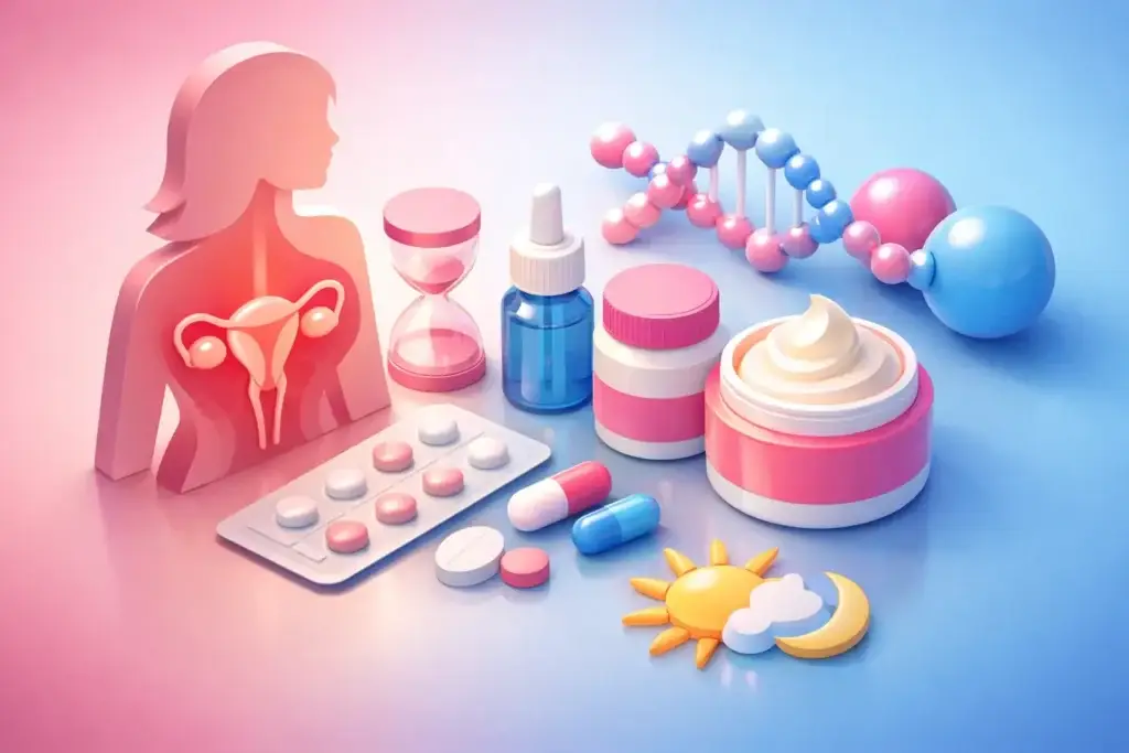 Traitement hormonal ménopause privée