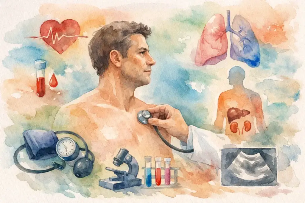 Bilan de santé homme : quoi vérifier